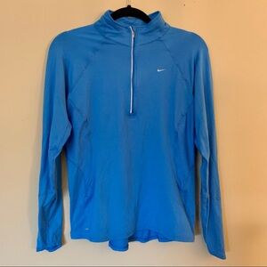 Nike Dri-Fit Quarter Zip Pullover w/Mesh Details